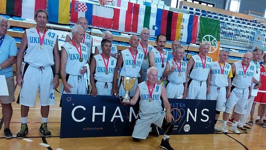 Українські ветерани стали чемпіонами Європи