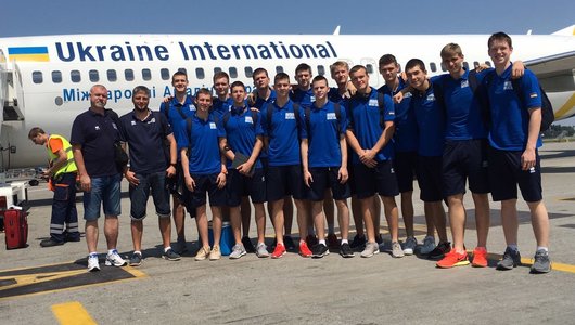 Чоловіча збірна України U-18 відправилась на контрольні матчі в Чехію