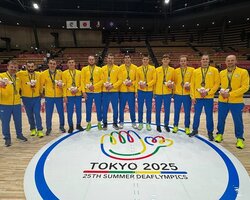 Українські баскетболісти - призери Дефлімпійських ігор-2025