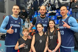 Гравці Дніпра провели майстер-клас для школярів свого міста